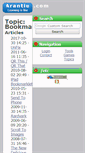 Mobile Screenshot of bookmarklets.arantius.com