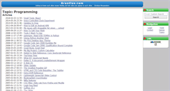 Desktop Screenshot of programming.arantius.com